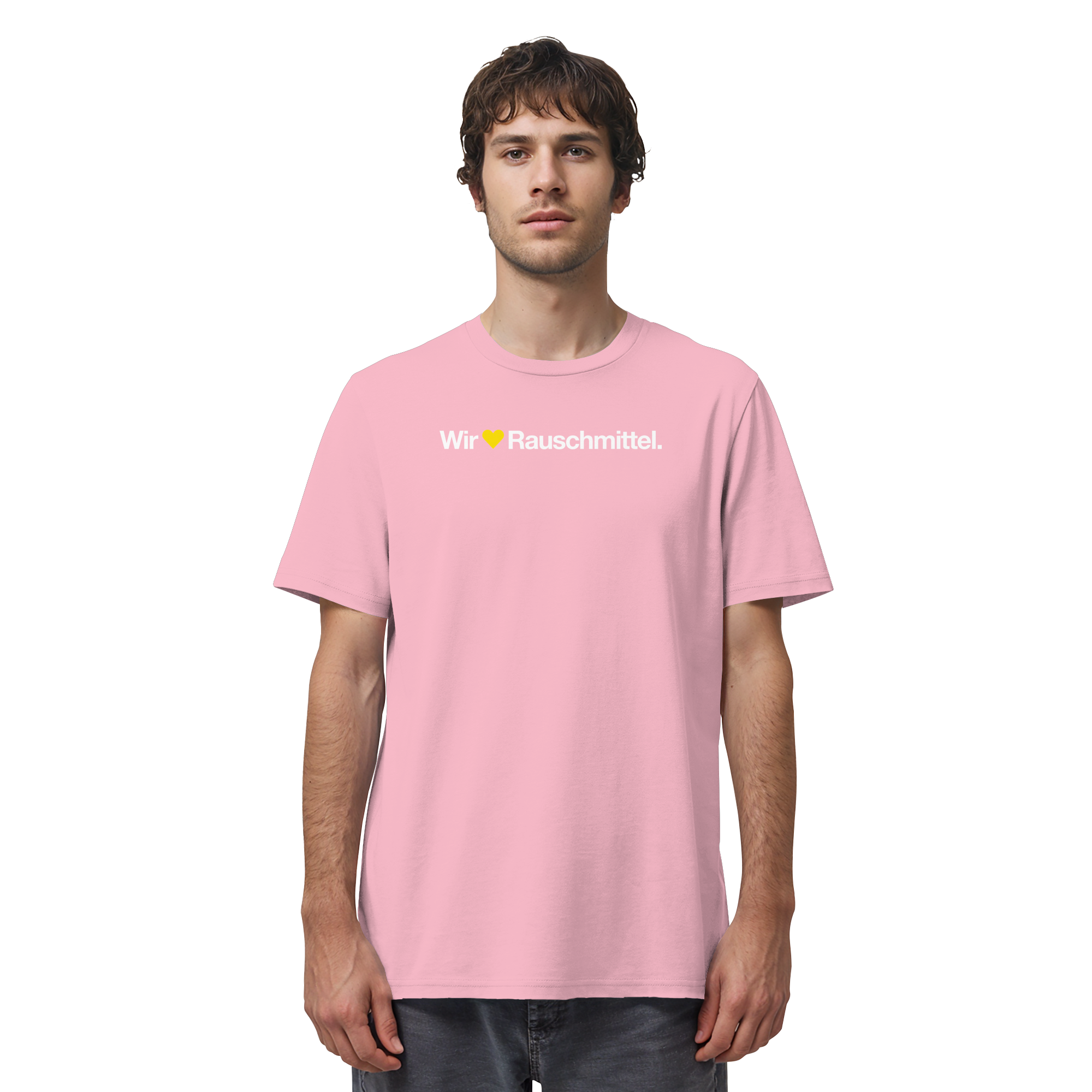 Wir Lieben Rauschmittel - Dark - Organic Shirt