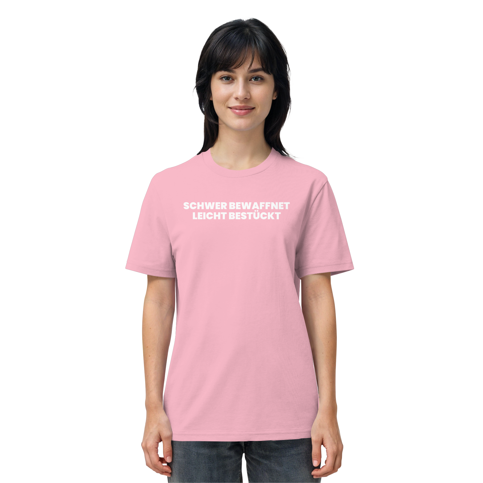 Schwer Bewaffnet Weiss - Organic Shirt