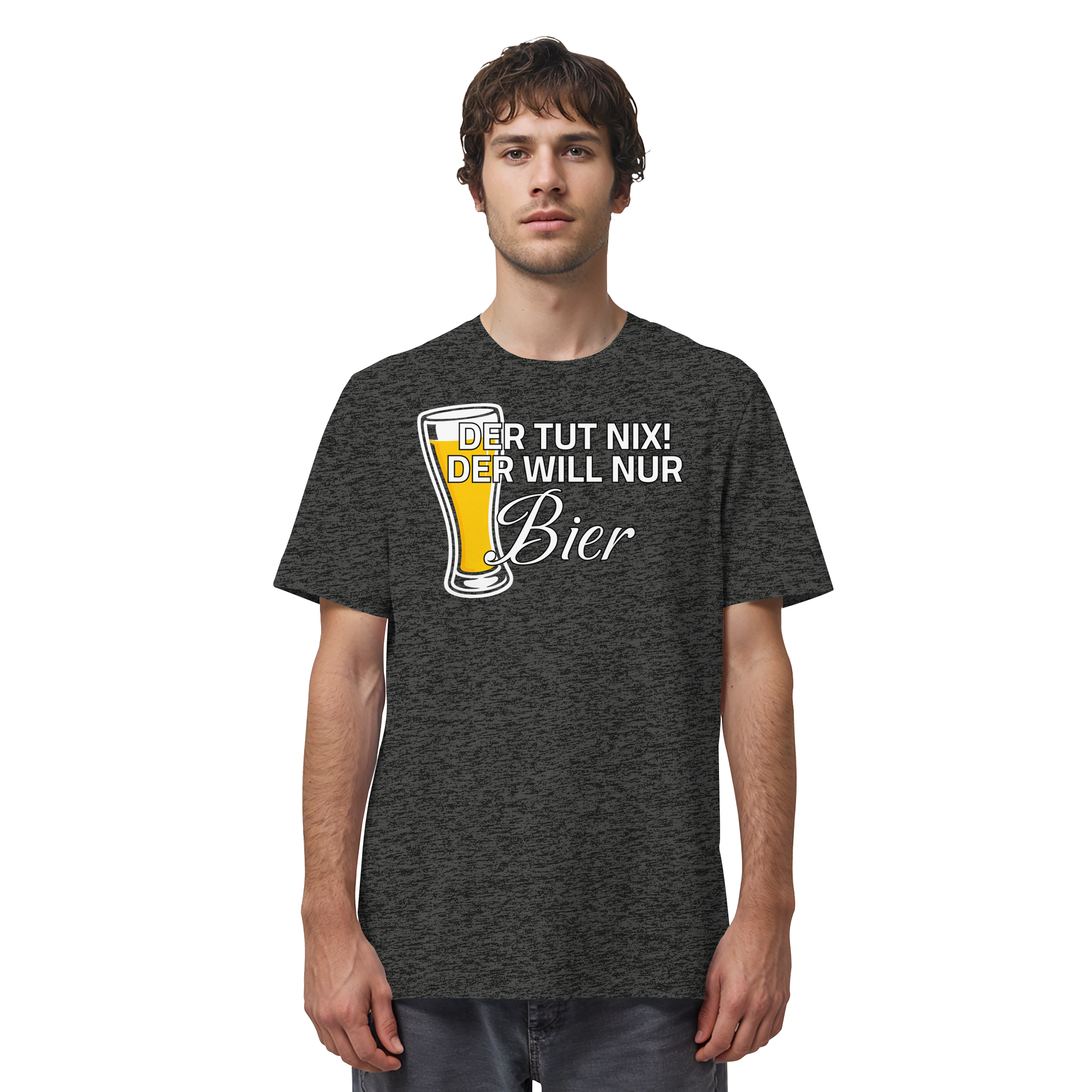 Der Will Nur Bier - Organic Shirt