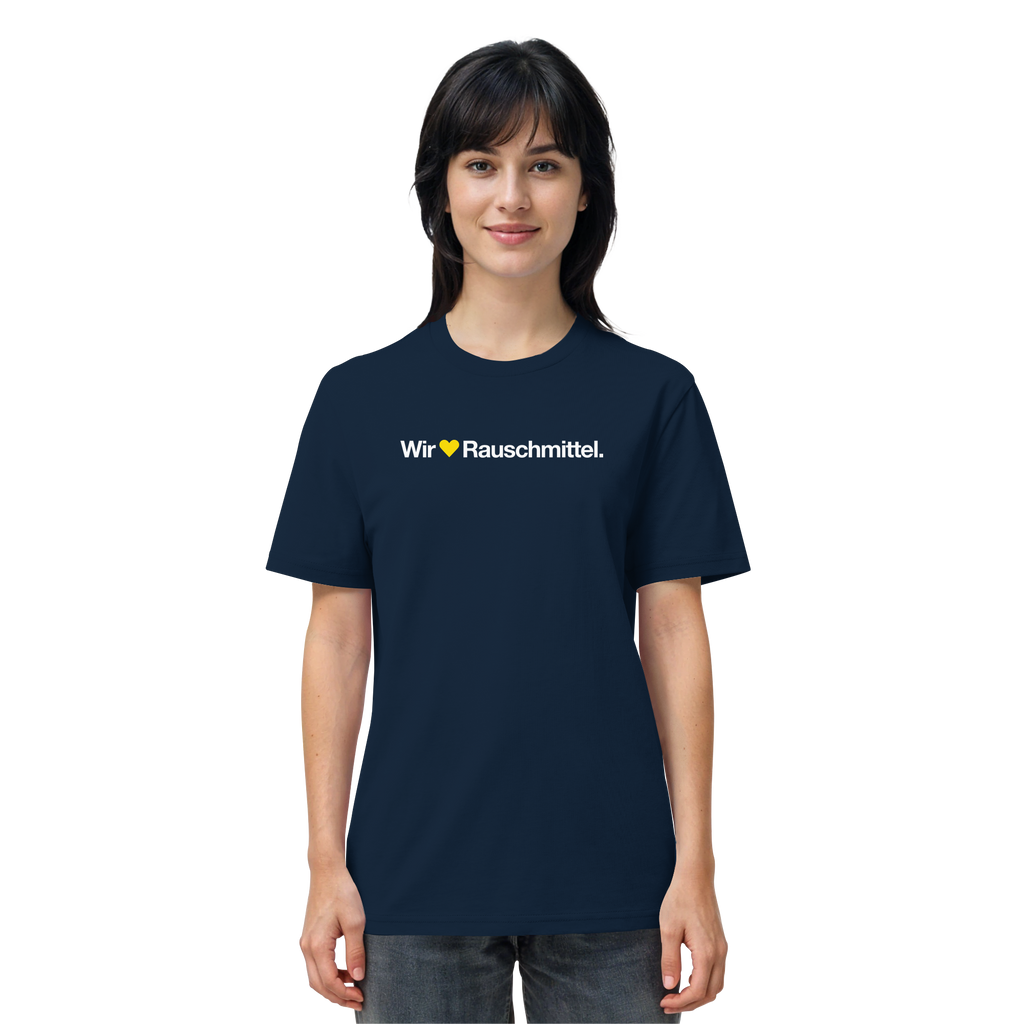 Wir Lieben Rauschmittel - Dark - Organic Shirt