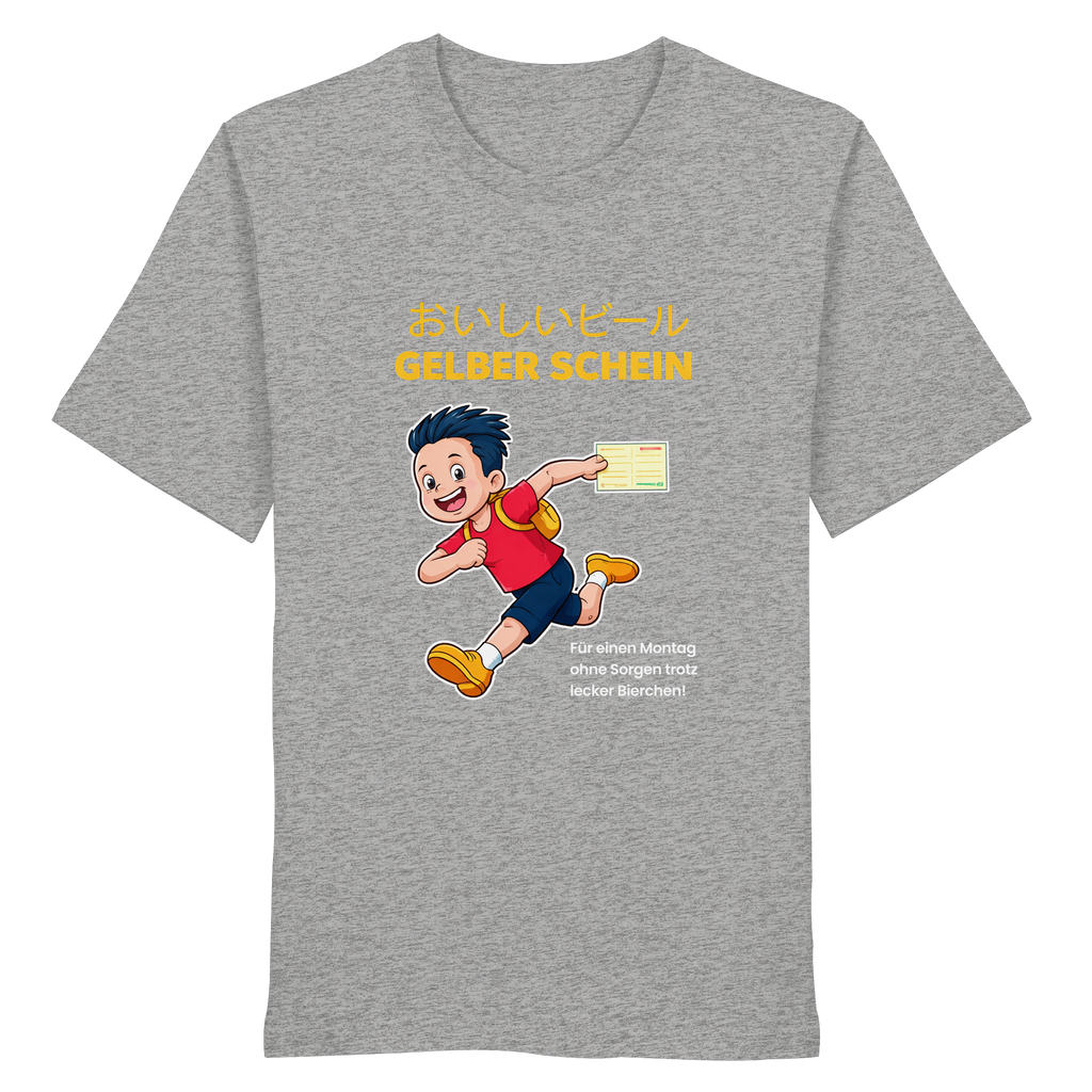 Gelber Schein! - Organic Shirt