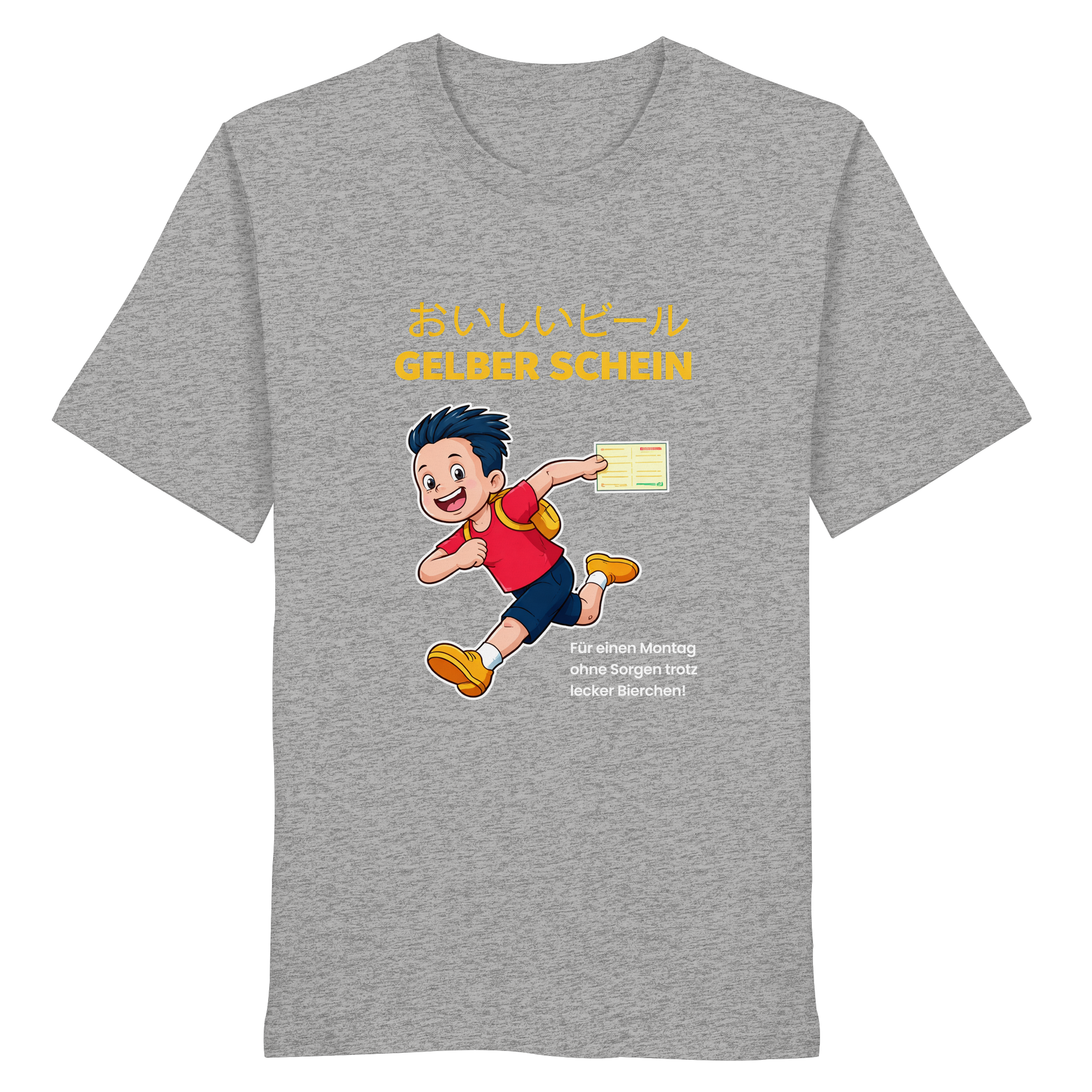 Gelber Schein! - Organic Shirt