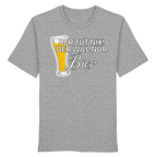 Der Will Nur Bier - Organic Shirt