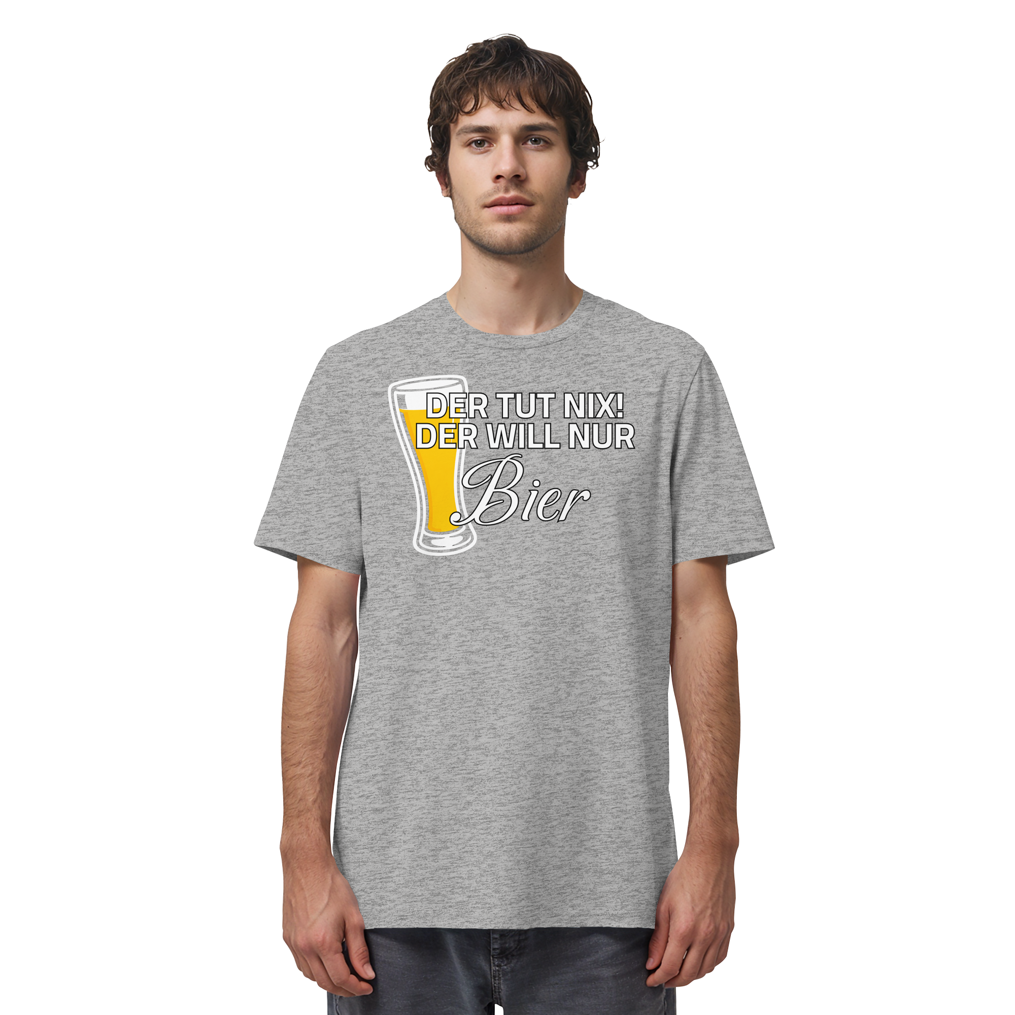 Der Will Nur Bier - Organic Shirt