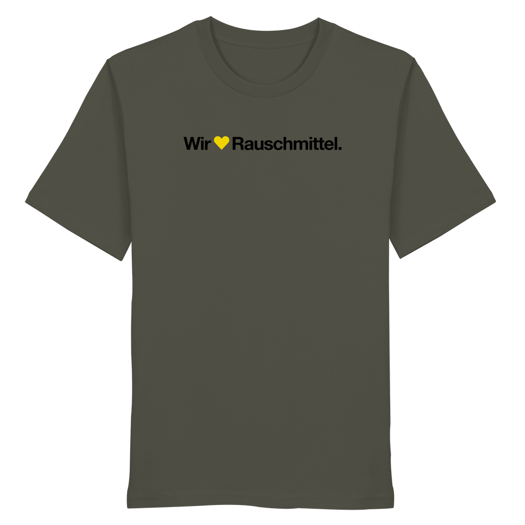 Wir Lieben Rauschmittel - Light - Organic Shirt