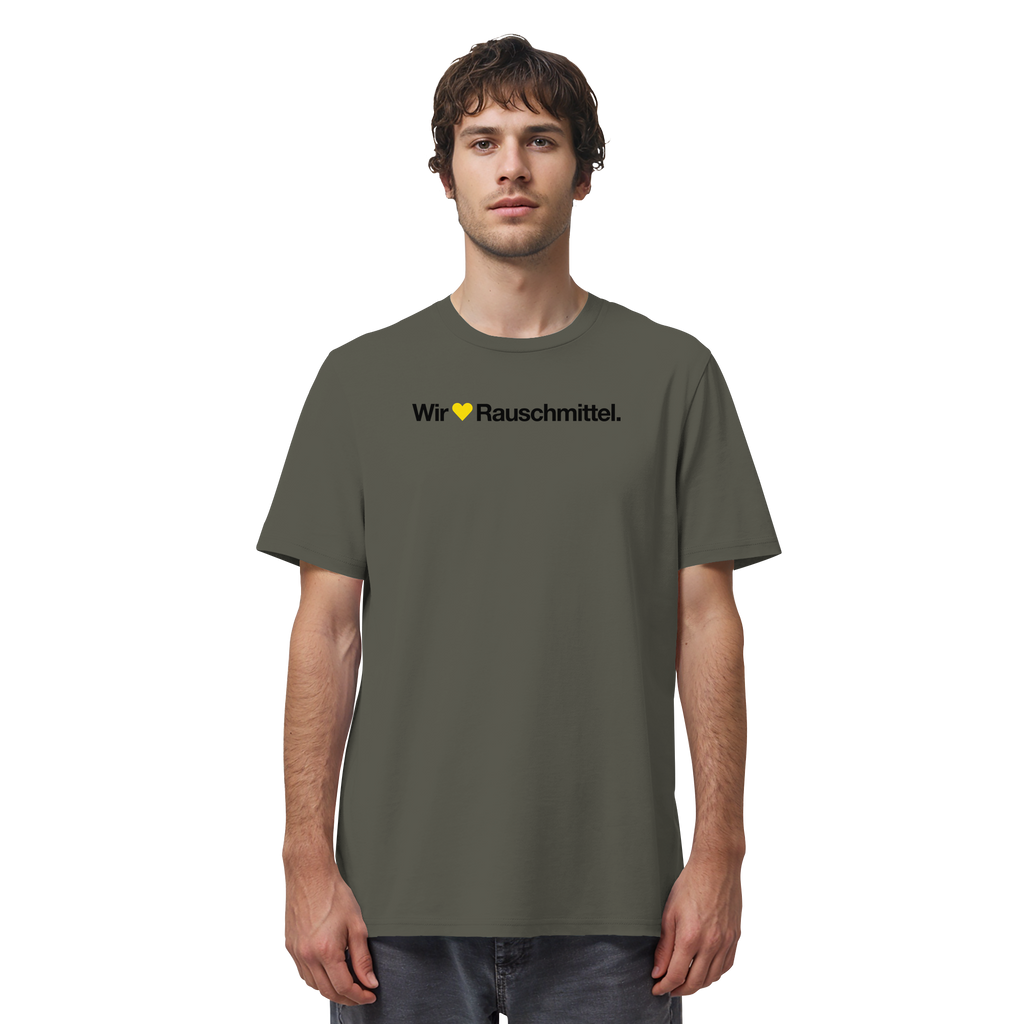 Wir Lieben Rauschmittel - Light - Organic Shirt