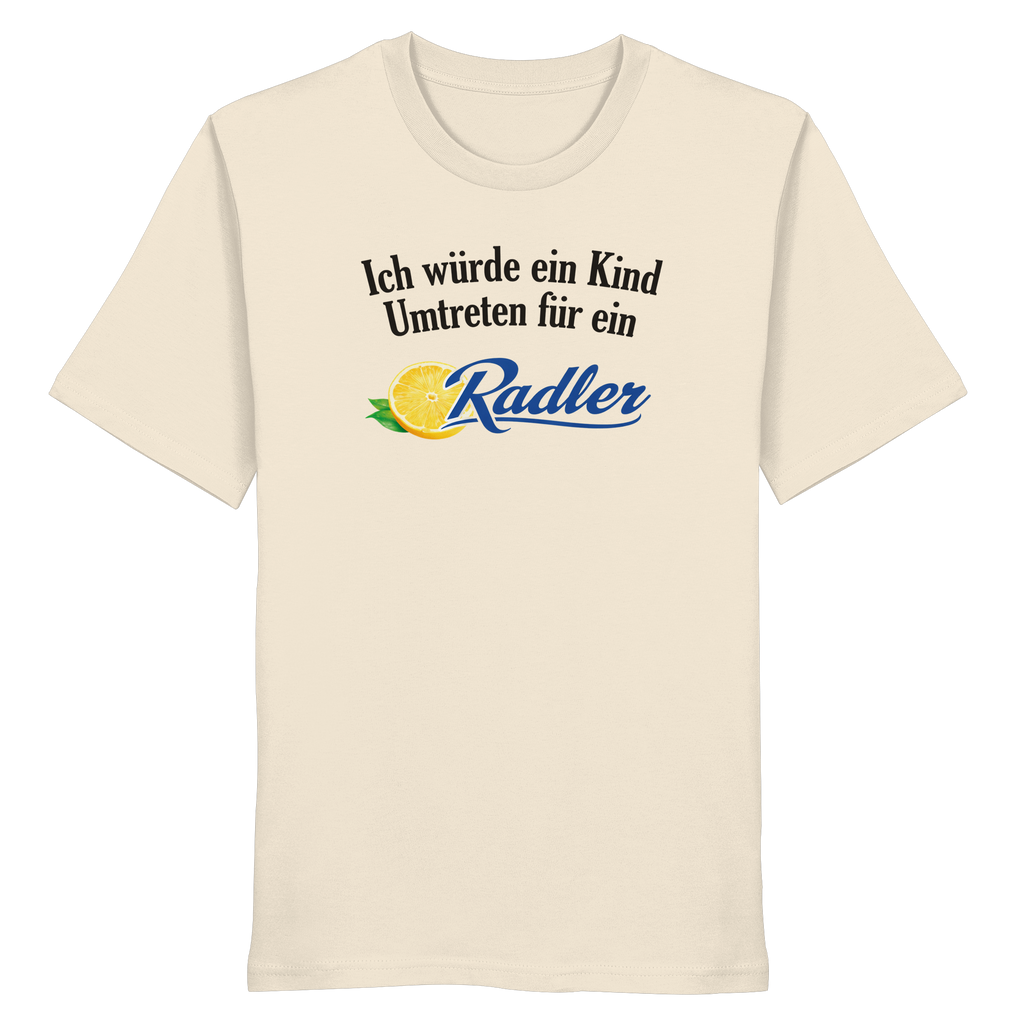 Kind Umtreten für Radler - Organic Shirt