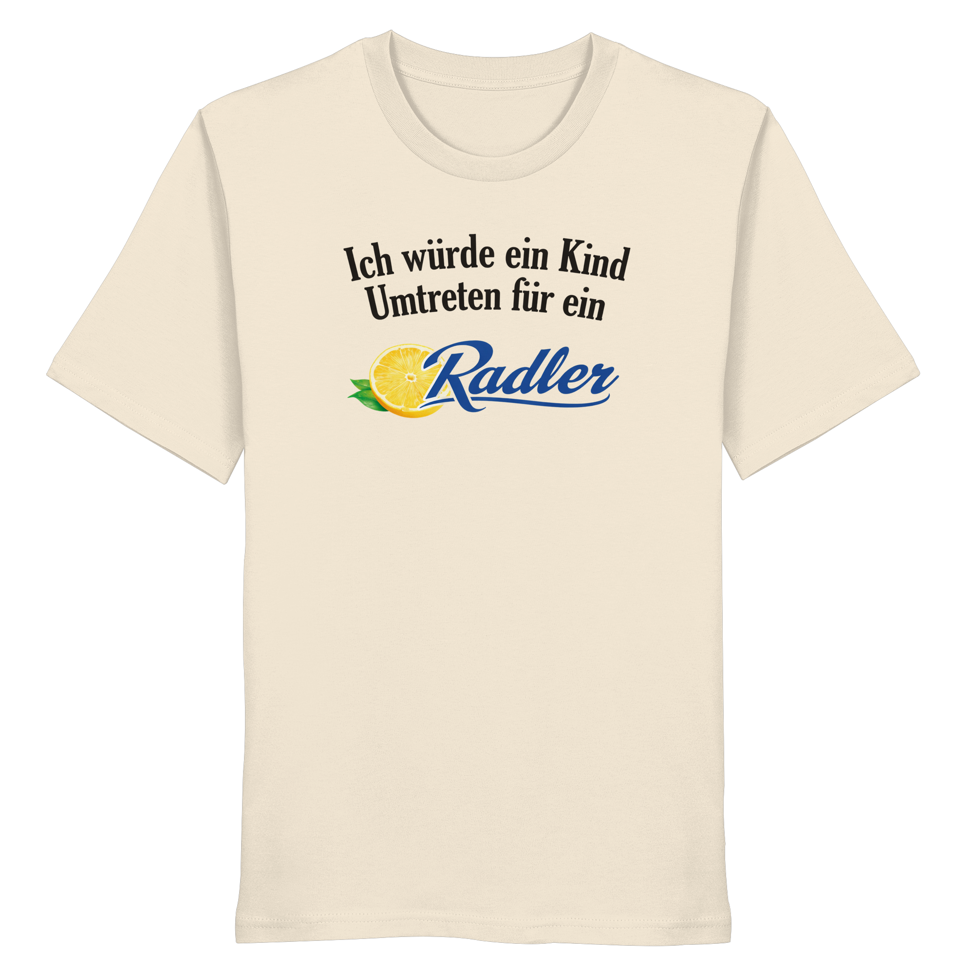 Kind Umtreten für Radler - Organic Shirt