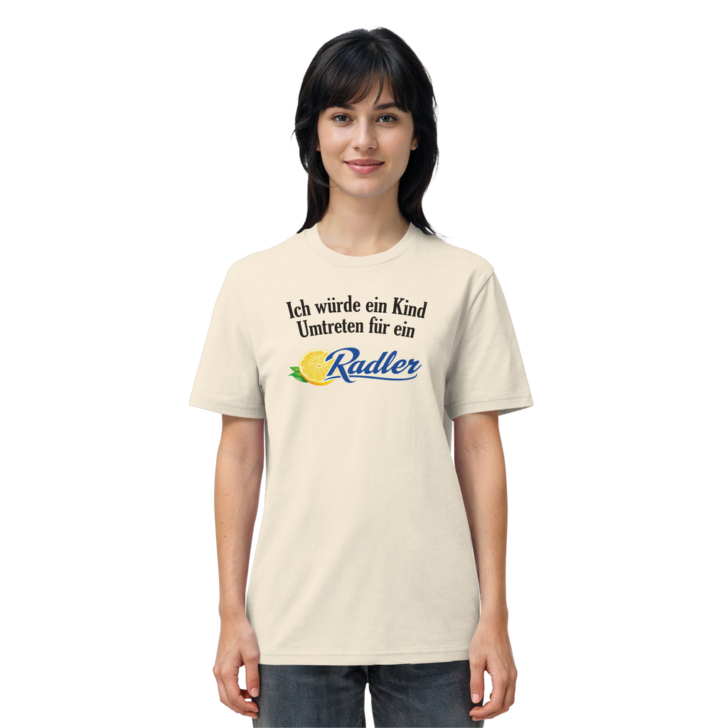 Kind Umtreten für Radler - Organic Shirt