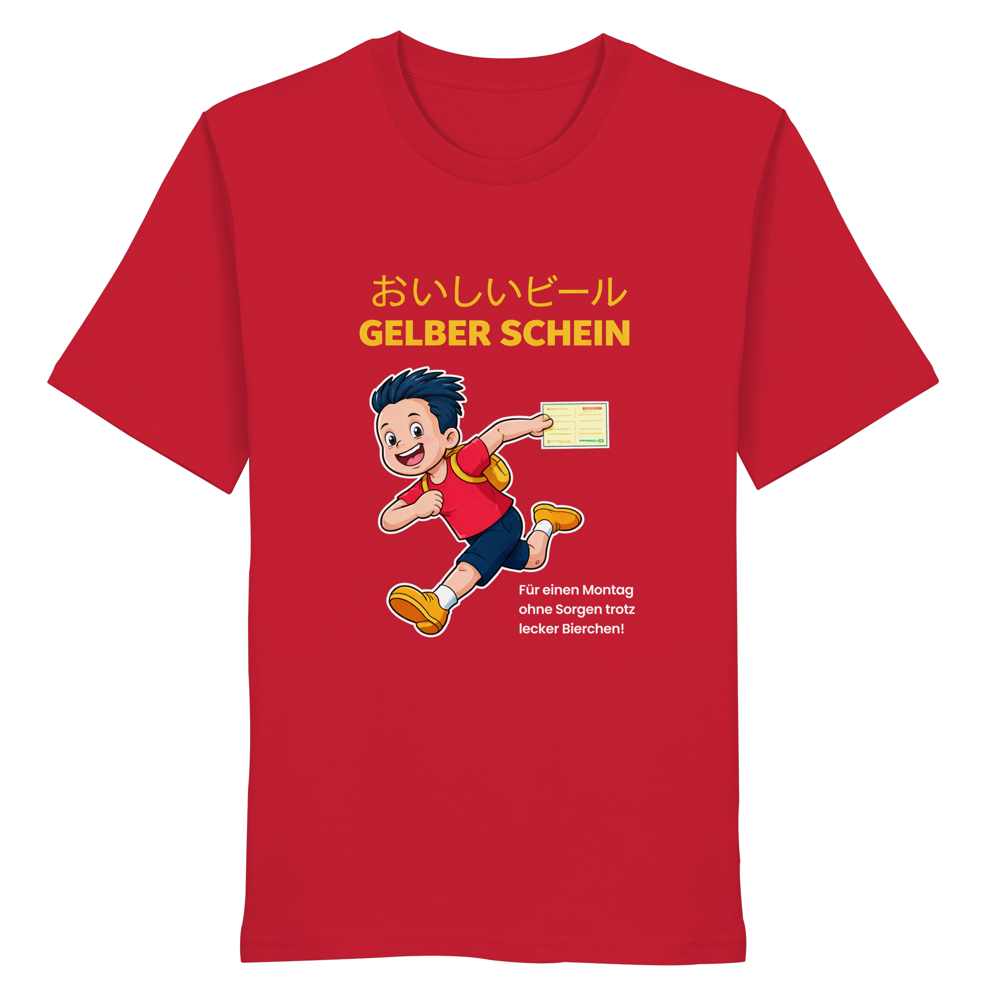 Gelber Schein! - Organic Shirt