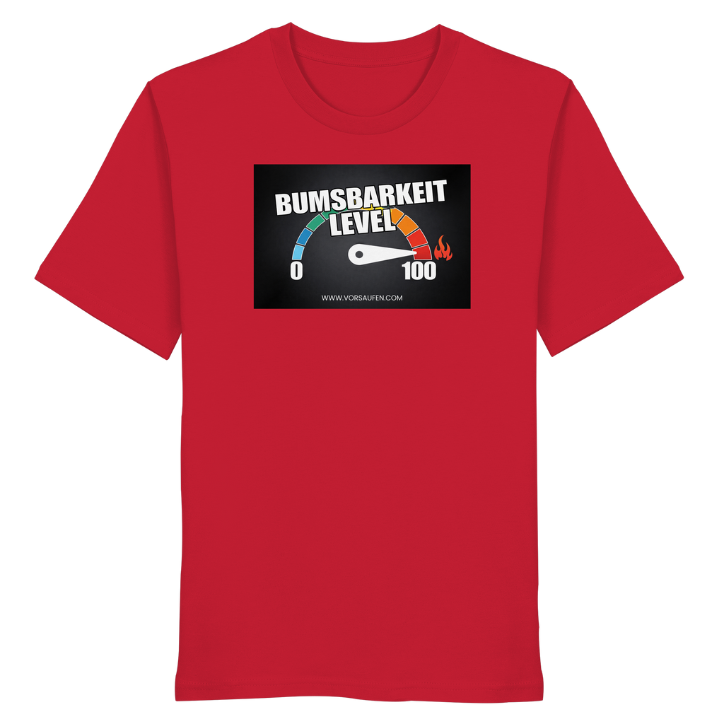 Bumsbarkeit LVL 100 - Organic Shirt