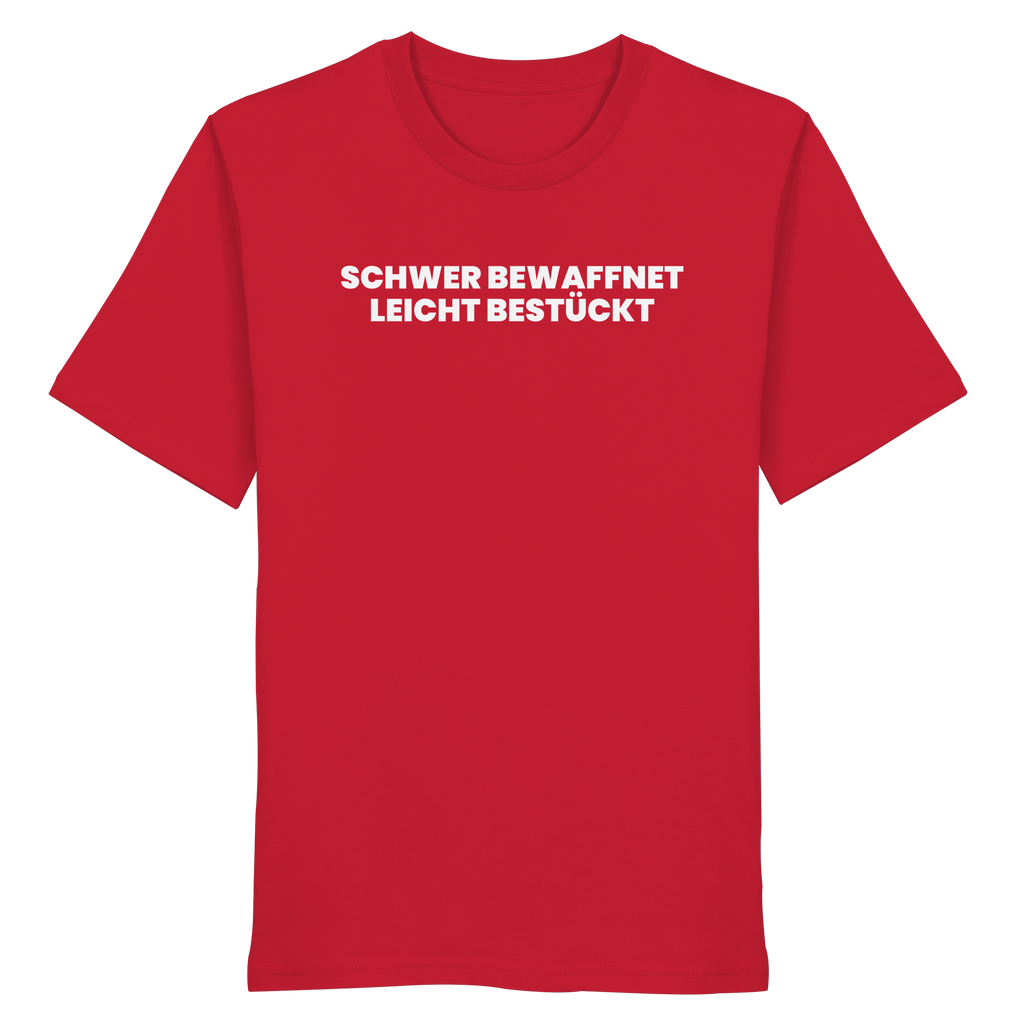 Schwer Bewaffnet Weiss - Organic Shirt