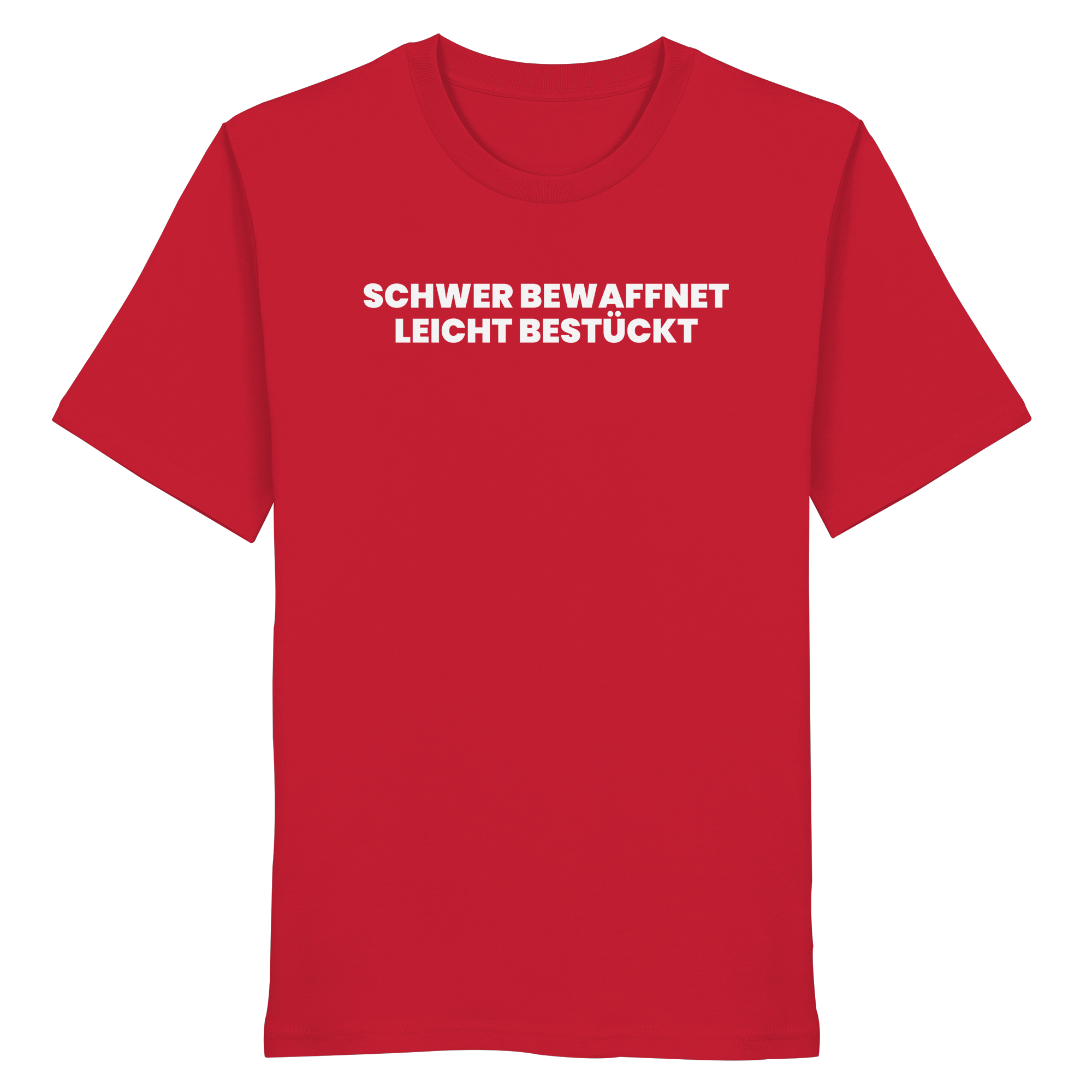 Schwer Bewaffnet Weiss - Organic Shirt