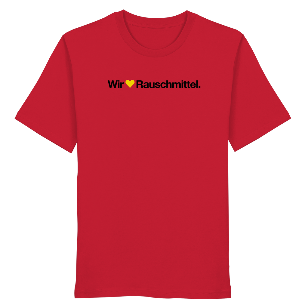 Wir Lieben Rauschmittel - Light - Organic Shirt