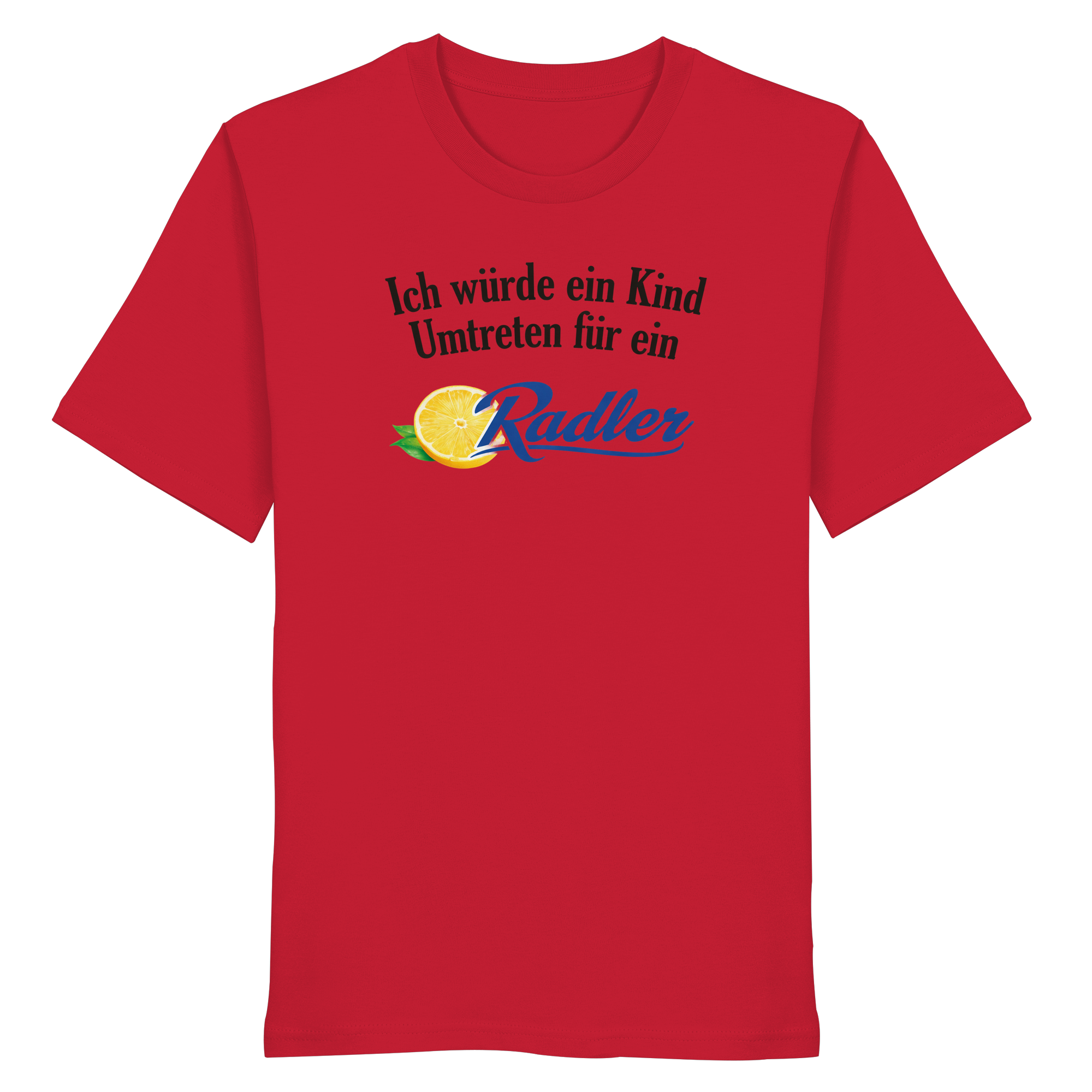 Kind Umtreten für Radler - Organic Shirt