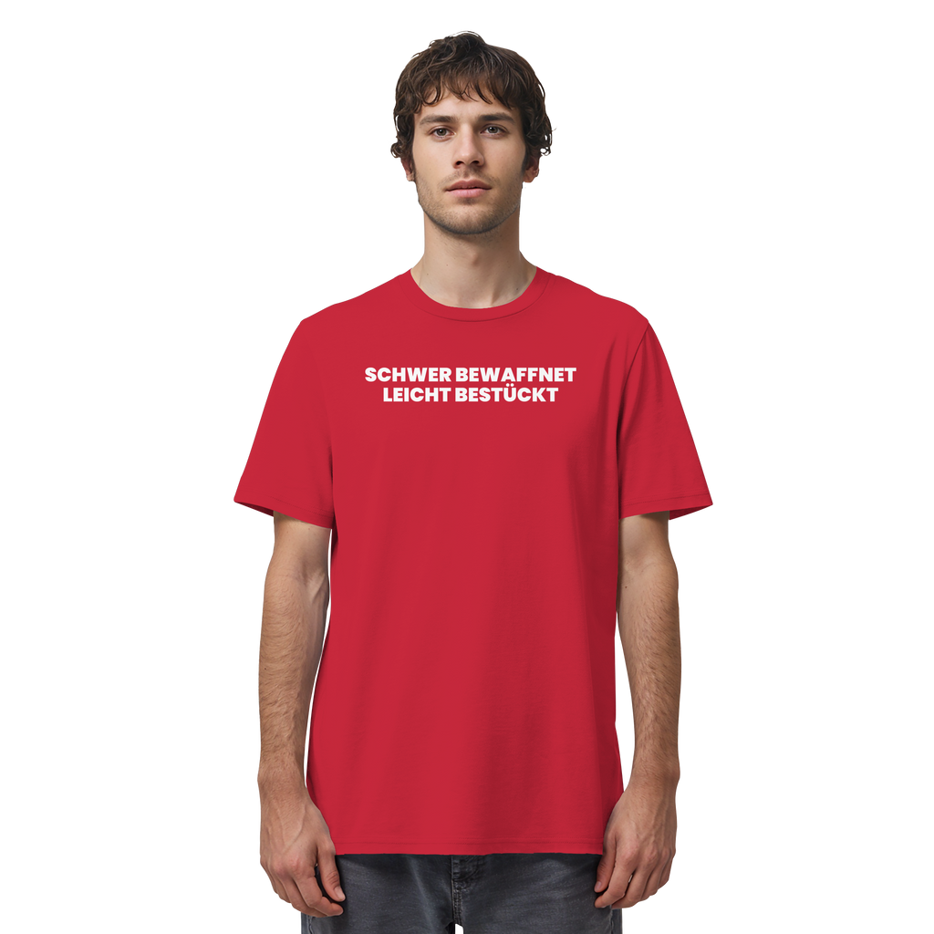 Schwer Bewaffnet Weiss - Organic Shirt