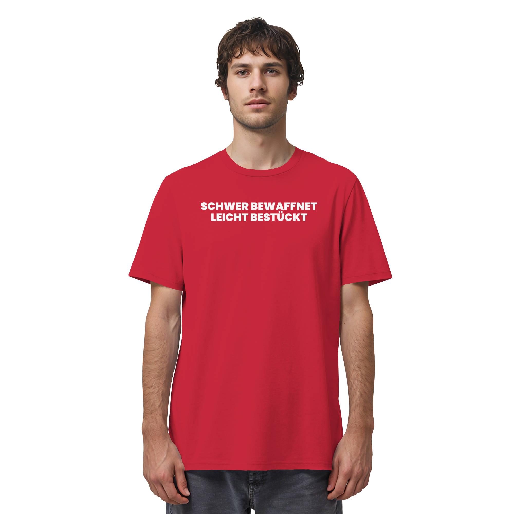 Schwer Bewaffnet Weiss - Organic Shirt