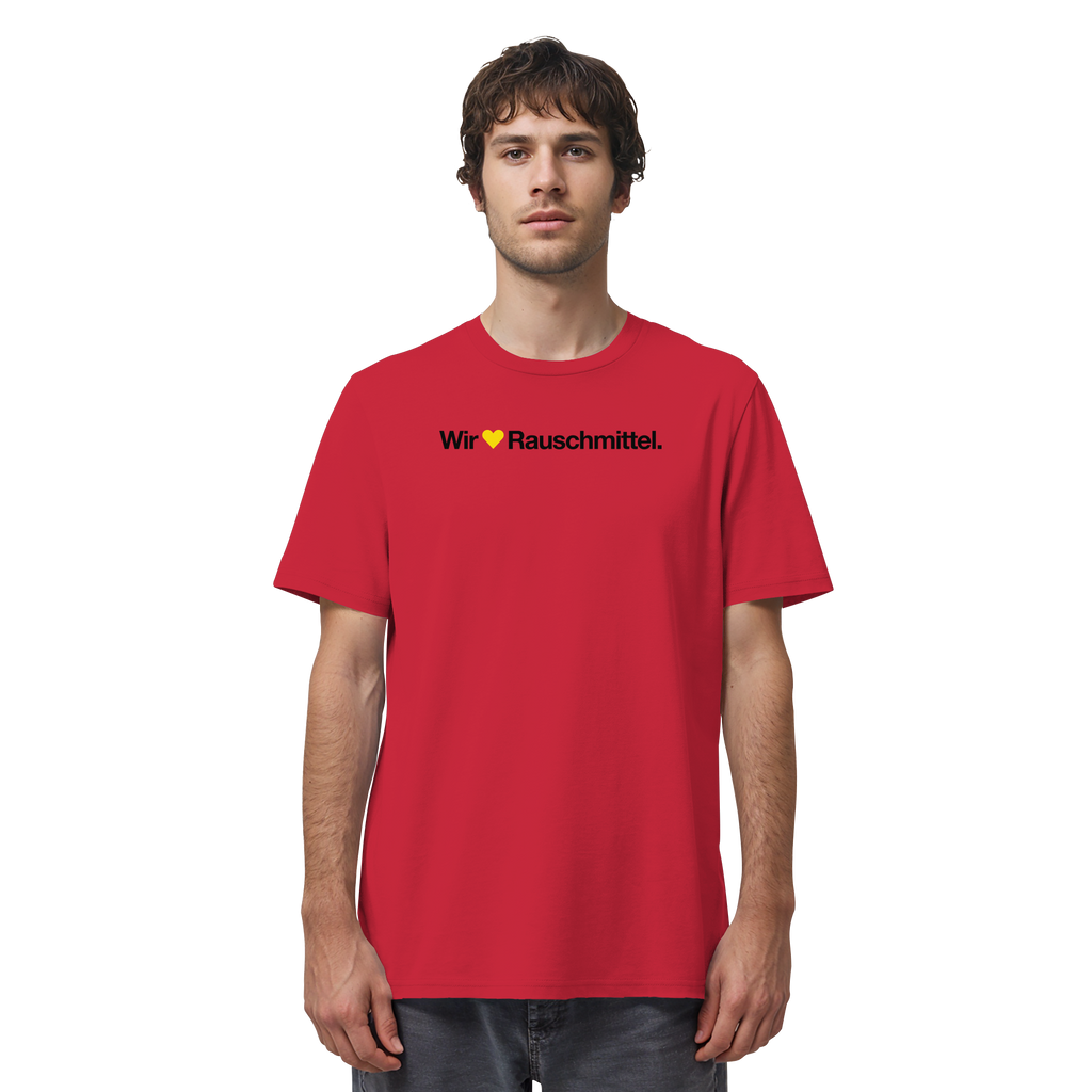 Wir Lieben Rauschmittel - Light - Organic Shirt
