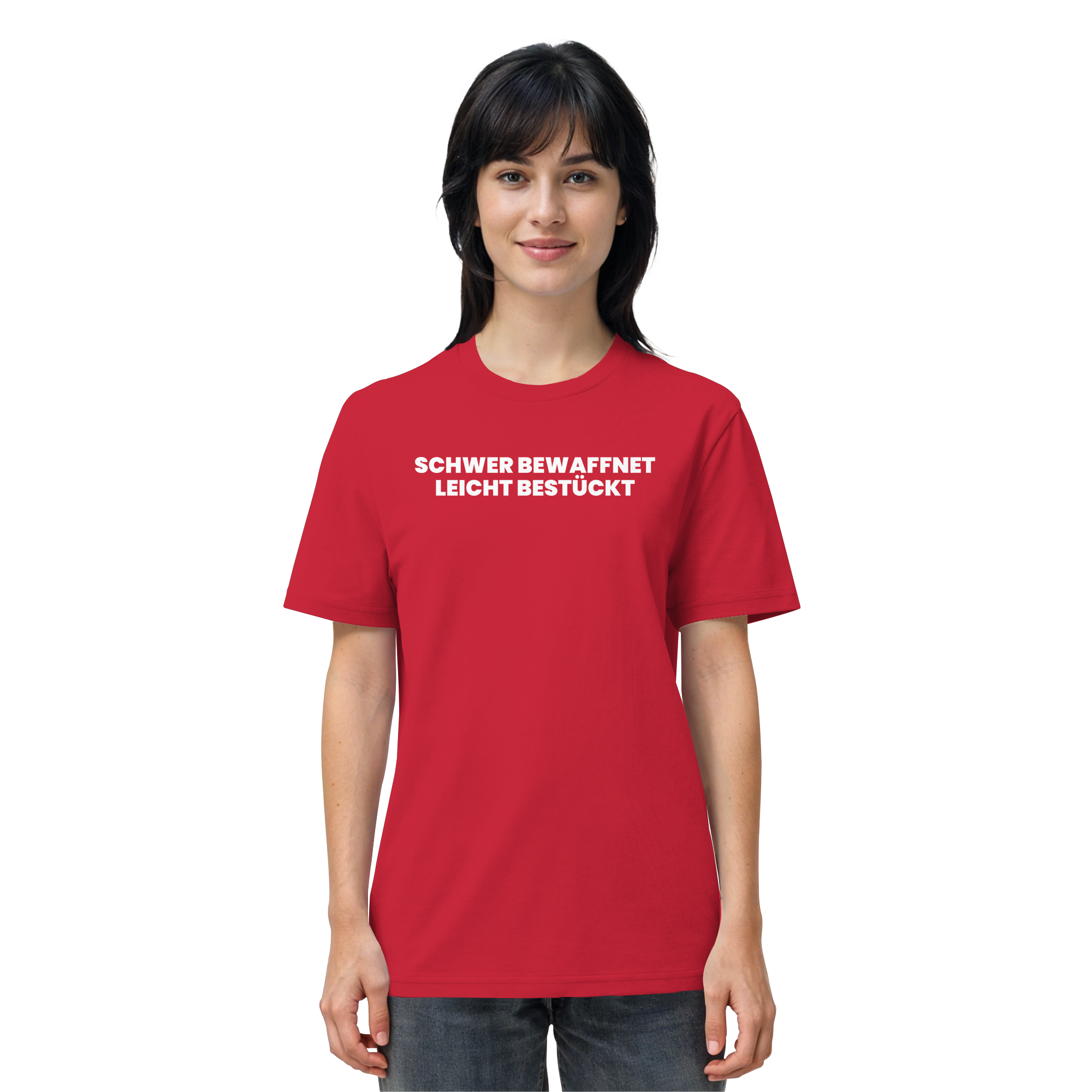 Schwer Bewaffnet Weiss - Organic Shirt