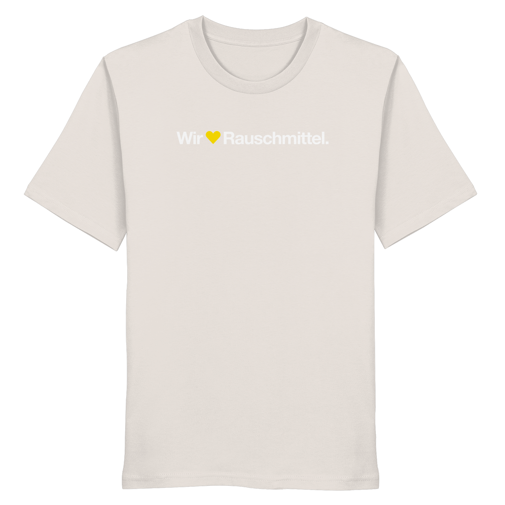 Wir Lieben Rauschmittel - Dark - Organic Shirt