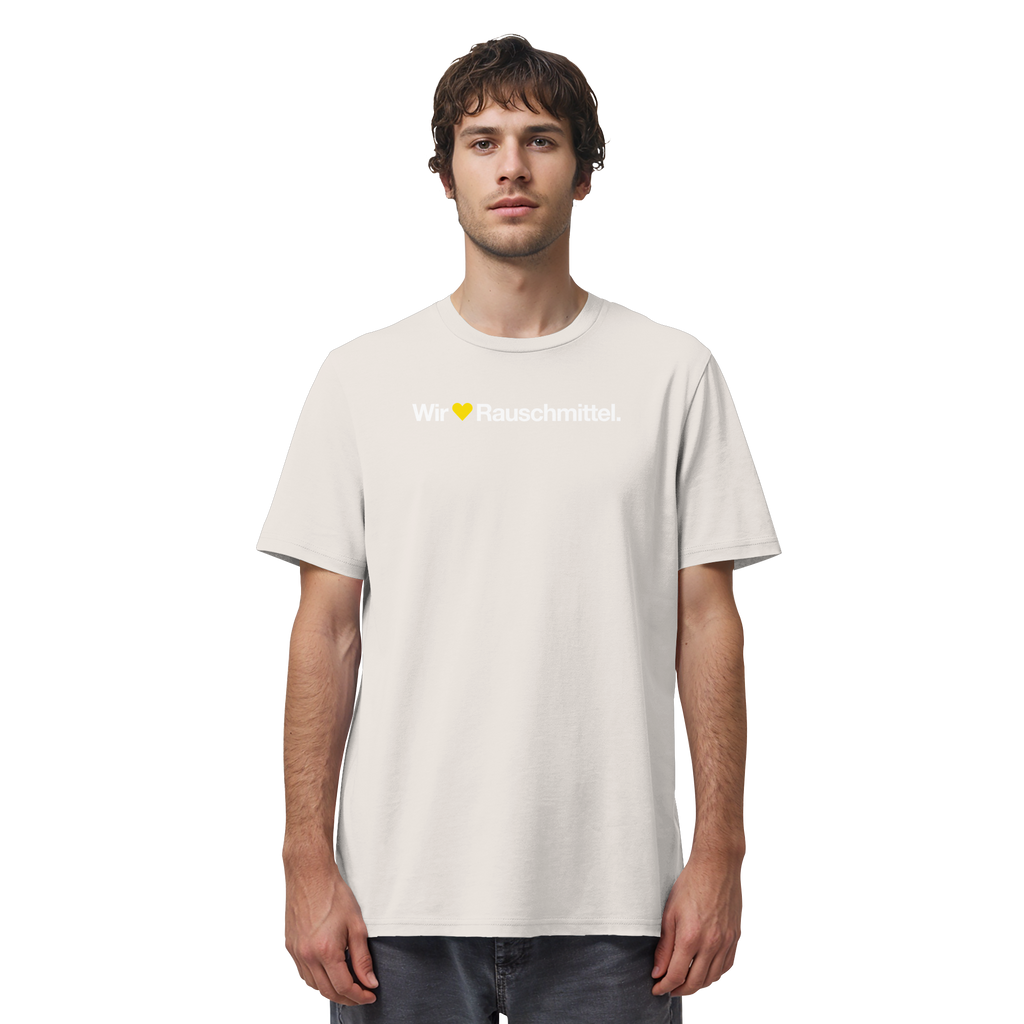 Wir Lieben Rauschmittel - Dark - Organic Shirt