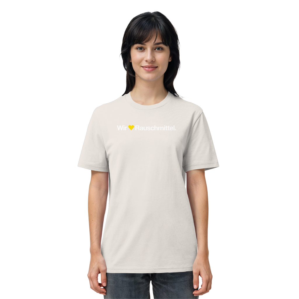 Wir Lieben Rauschmittel - Dark - Organic Shirt
