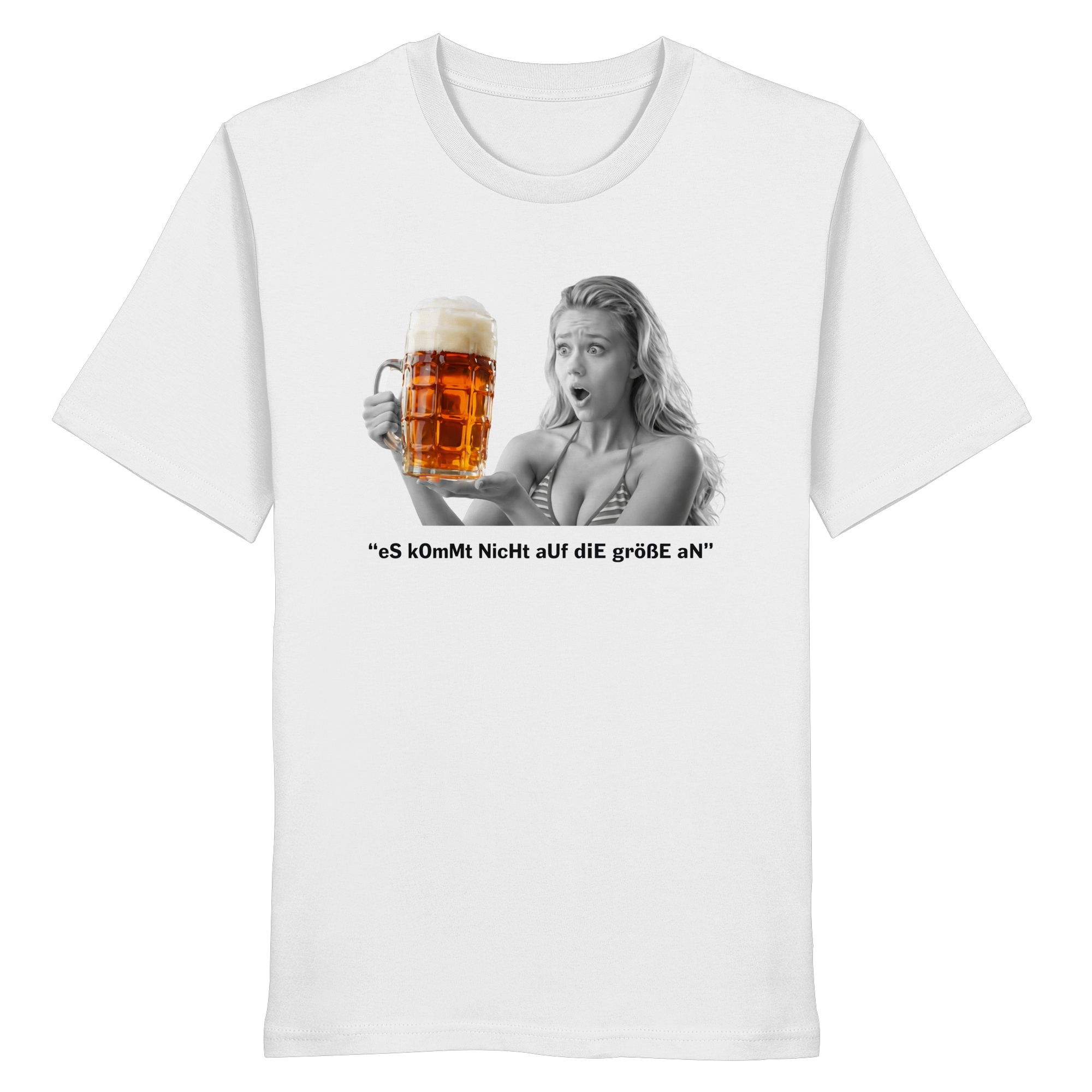 Die Größe - Organic Shirt