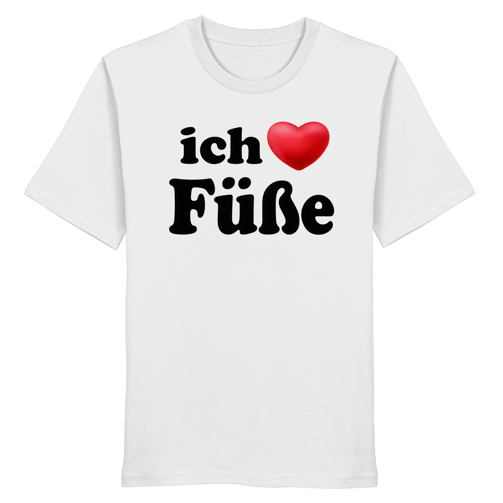 I Love Feet - Organic Shirt