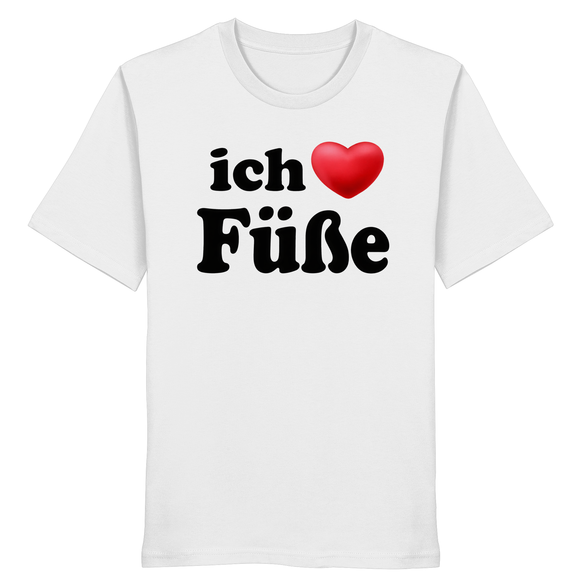 I Love Feet - Organic Shirt