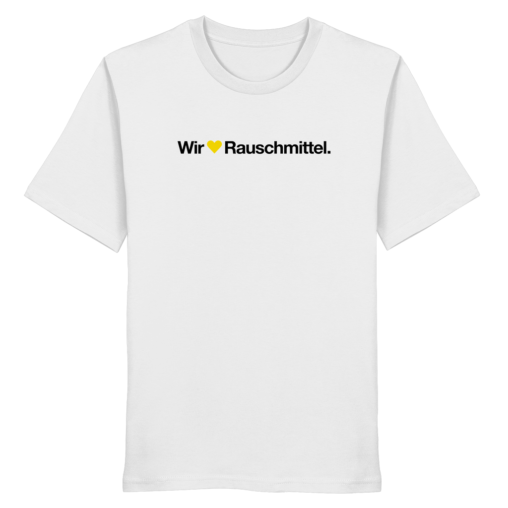 Wir Lieben Rauschmittel - Light - Organic Shirt