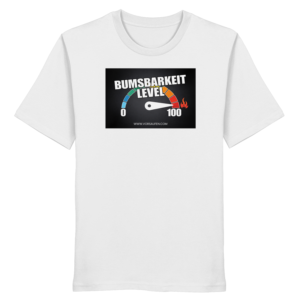 Bumsbarkeit LVL 100 - Organic Shirt