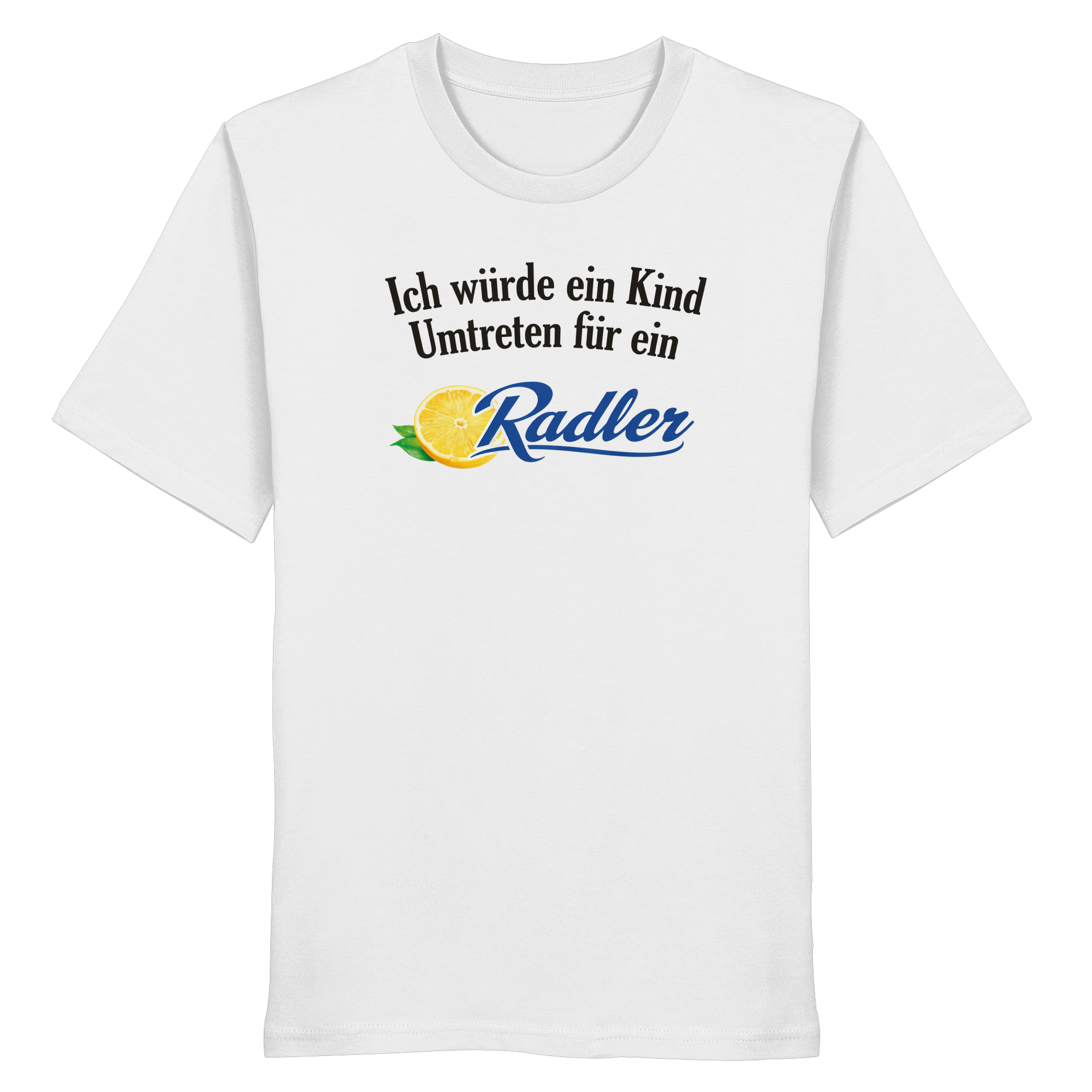 Kind Umtreten für Radler - Organic Shirt