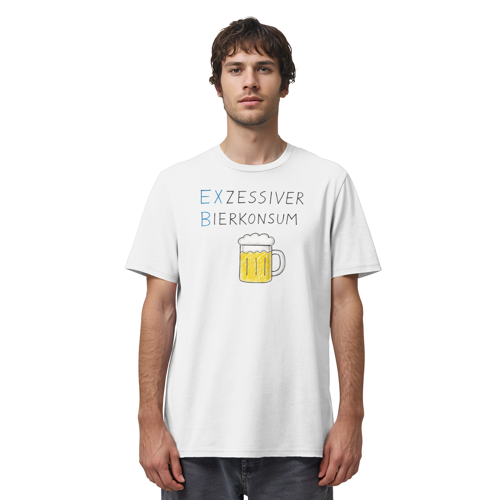 Exzessiver Bierkonsum - Organic Shirt