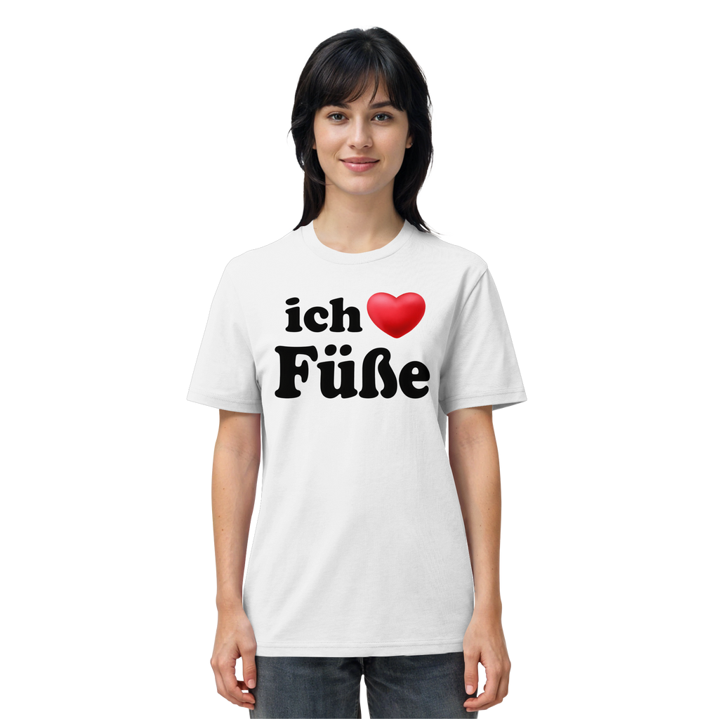 I Love Feet - Organic Shirt