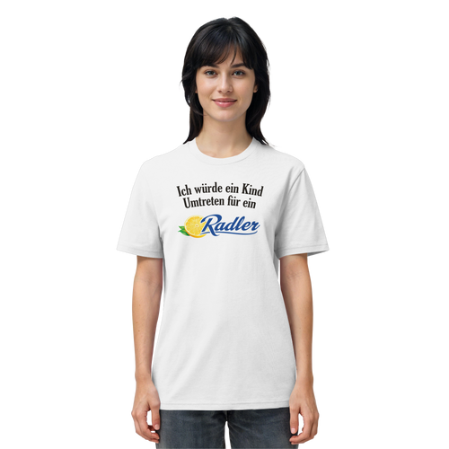 Kind Umtreten für Radler - Organic Shirt