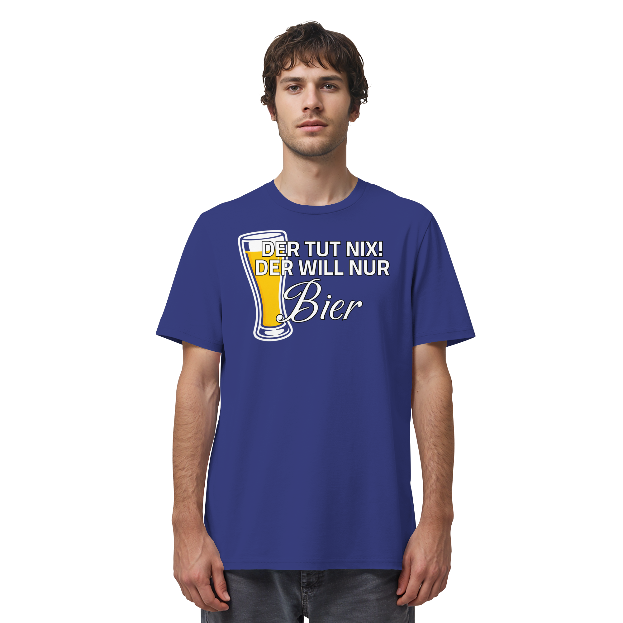 Der Will Nur Bier - Organic Shirt
